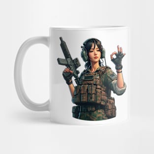 Tactical Girl Mug